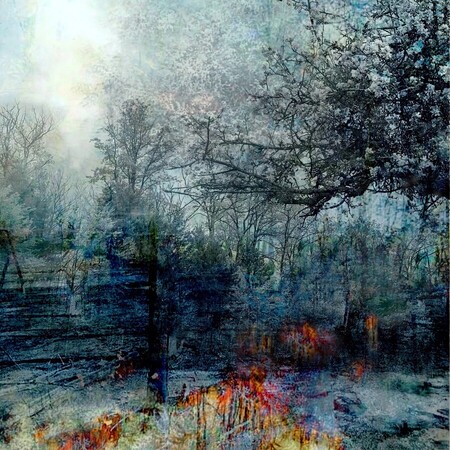 Un monde nouveau 40x40cm Encre pigment sur impression fine art